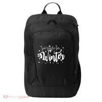 Not Made For Winter Snowflake City Backpack thumb 0