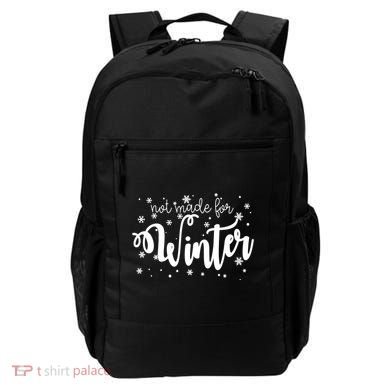 Not Made For Winter Snowflake Backpack