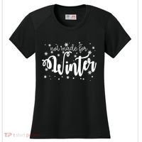Not Made For Winter Snowflake Women's Cooling Performance Crew T-Shirt thumb 0