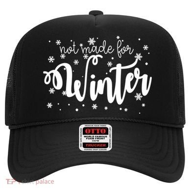 Not Made For Winter Snowflake Hat