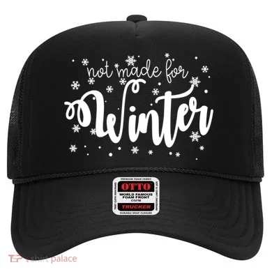 Not Made For Winter Snowflake Hat