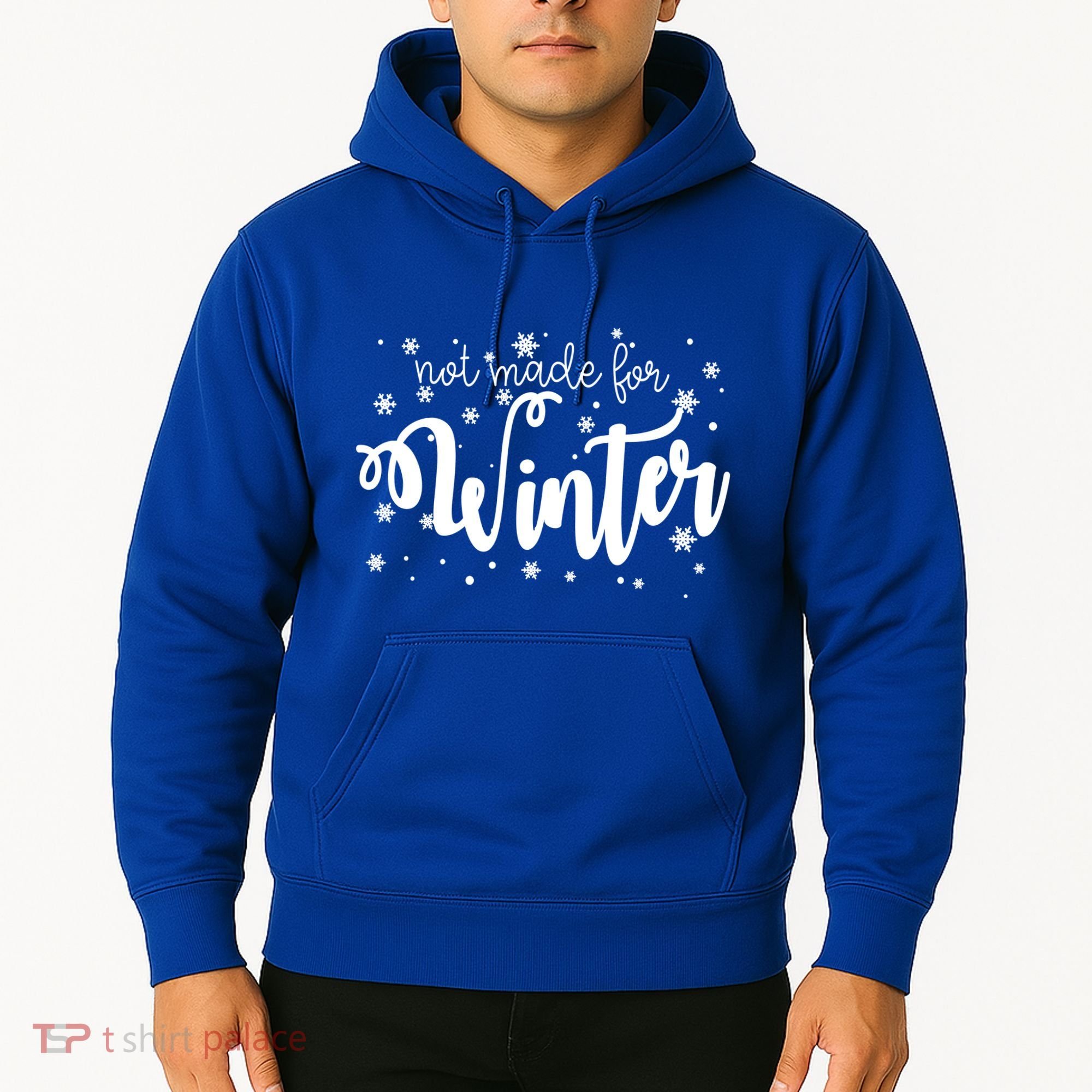 Not Made For Winter Snowflake Hoodie