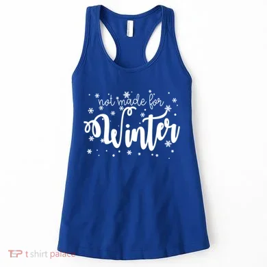 Not Made For Winter Snowflake Women's Tank Top