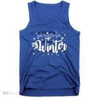 Not Made For Winter Snowflake Tank Top thumb 0