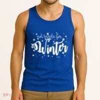 Not Made For Winter Snowflake Tank Top thumb 3