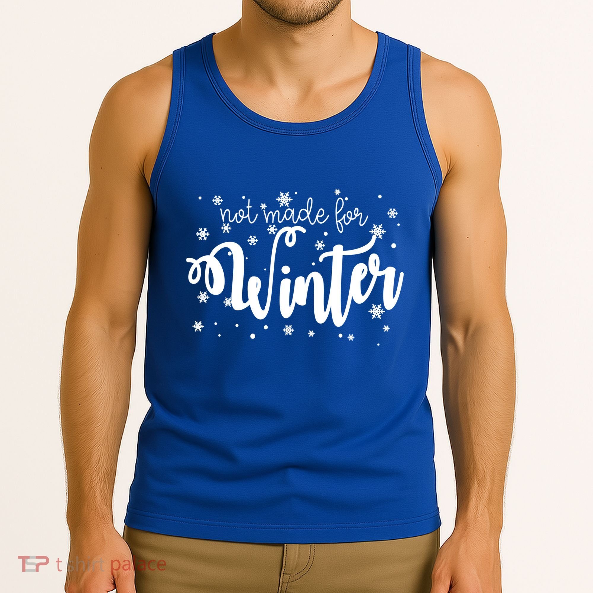 Not Made For Winter Snowflake Tank Top