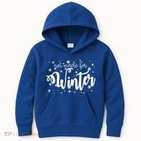 Not Made For Winter Snowflake Kids Hoodie thumb 0
