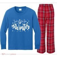 Not Made For Winter Snowflake Kids Long Sleeve Plaid Pajama Set thumb 0