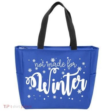 Not Made For Winter Snowflake Tote Bag