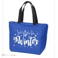 Not Made For Winter Snowflake Tote Bag thumb 3