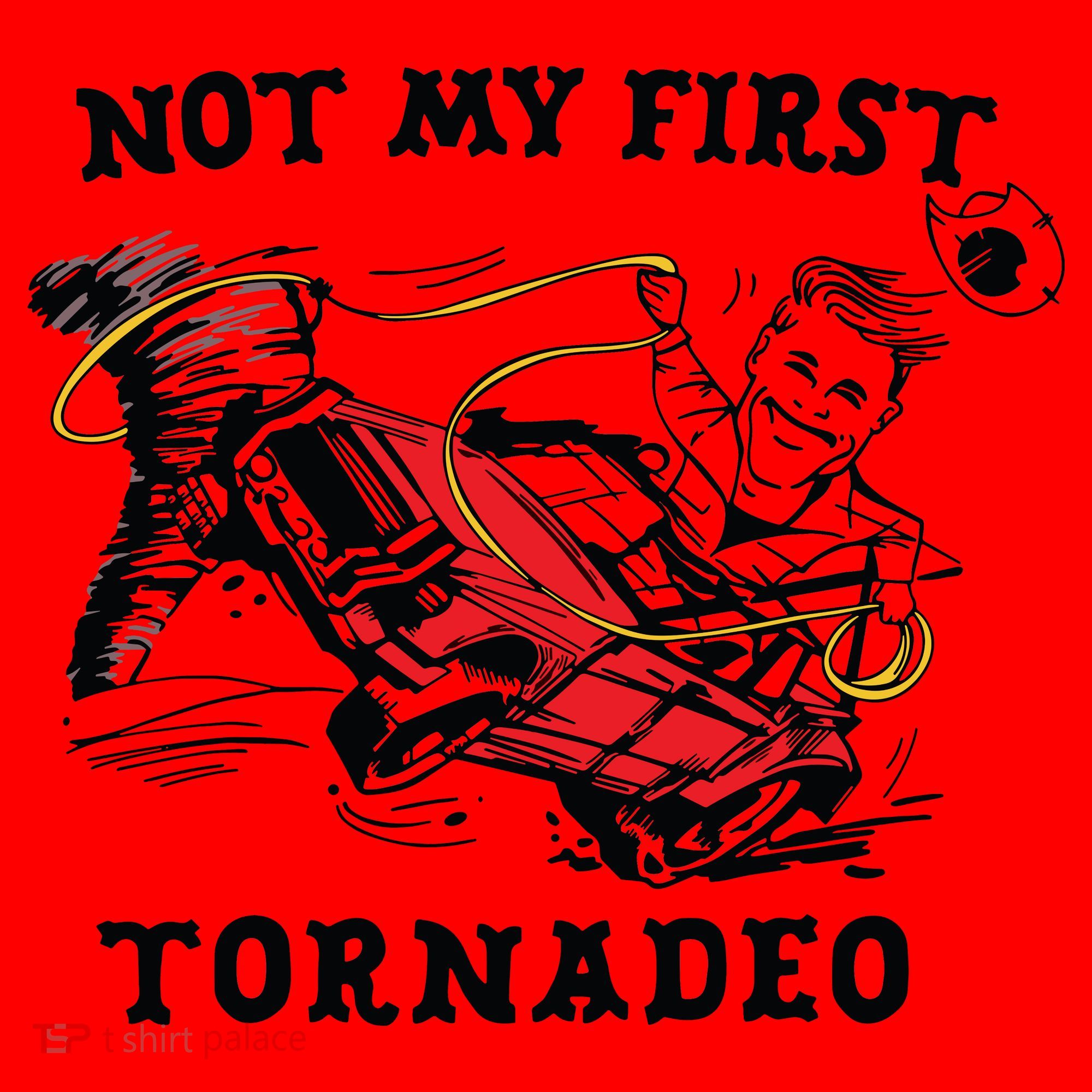 Not My First Tornadeo Not My First Tornado Santa Hat