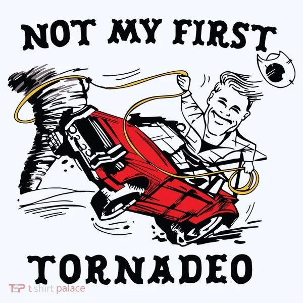 Not My First Tornadeo Not My First Tornado Kids Sweatshirt