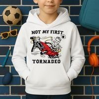 Not My First Tornadeo Not My First Tornado Kids Hoodie thumb 2