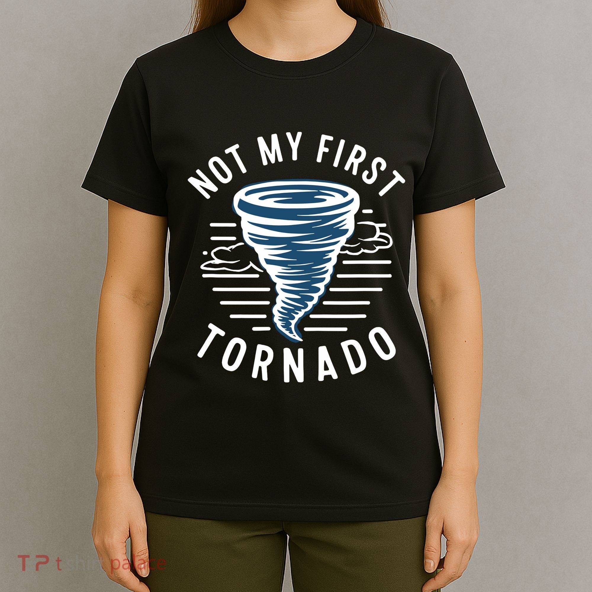 Not My First Tornado While Storm Twister Hurricane Weather T-Shirt