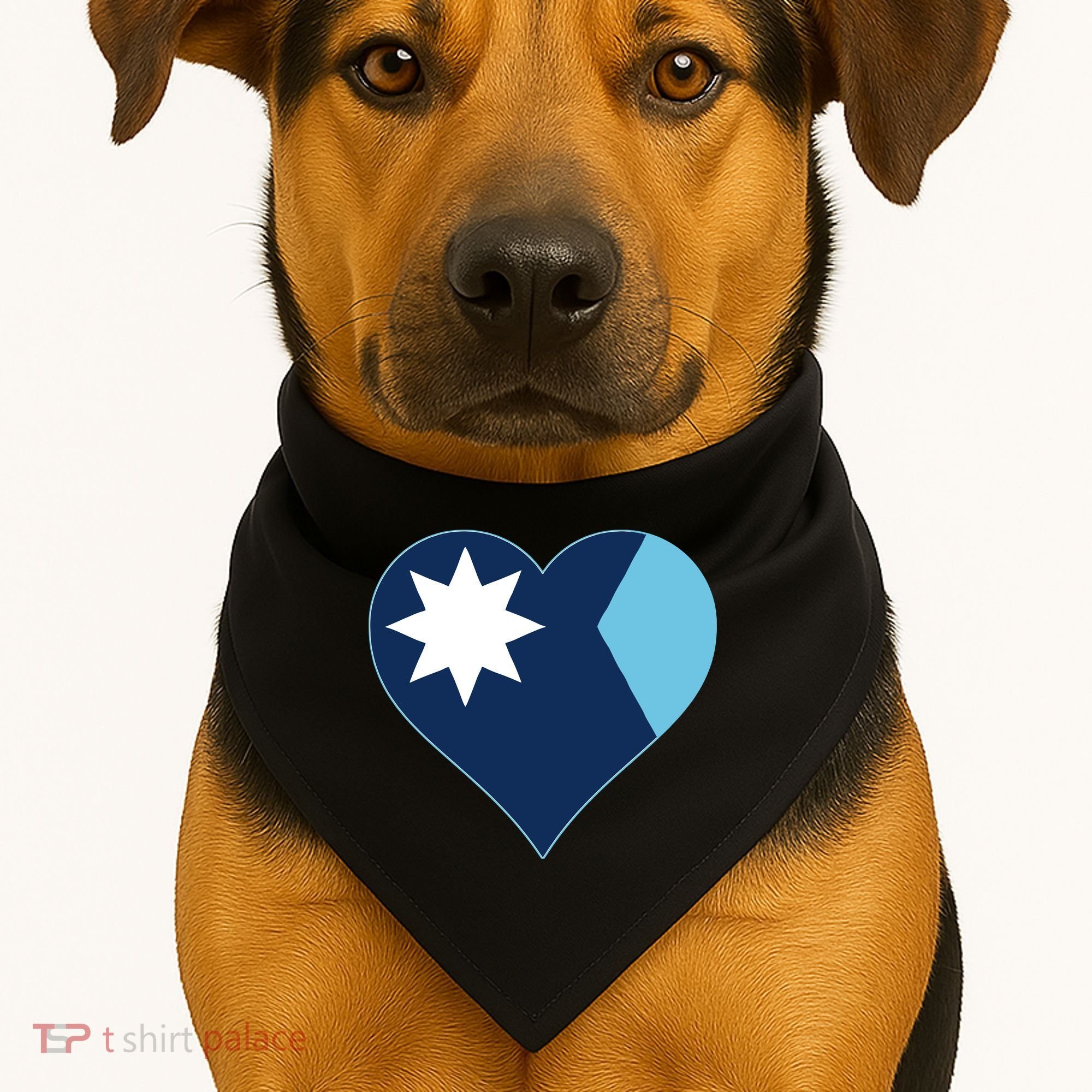 New Minnesota Flag USA-Made Doggie Bandana