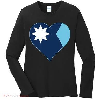 New Minnesota Flag Women's Long Sleeve Shirt