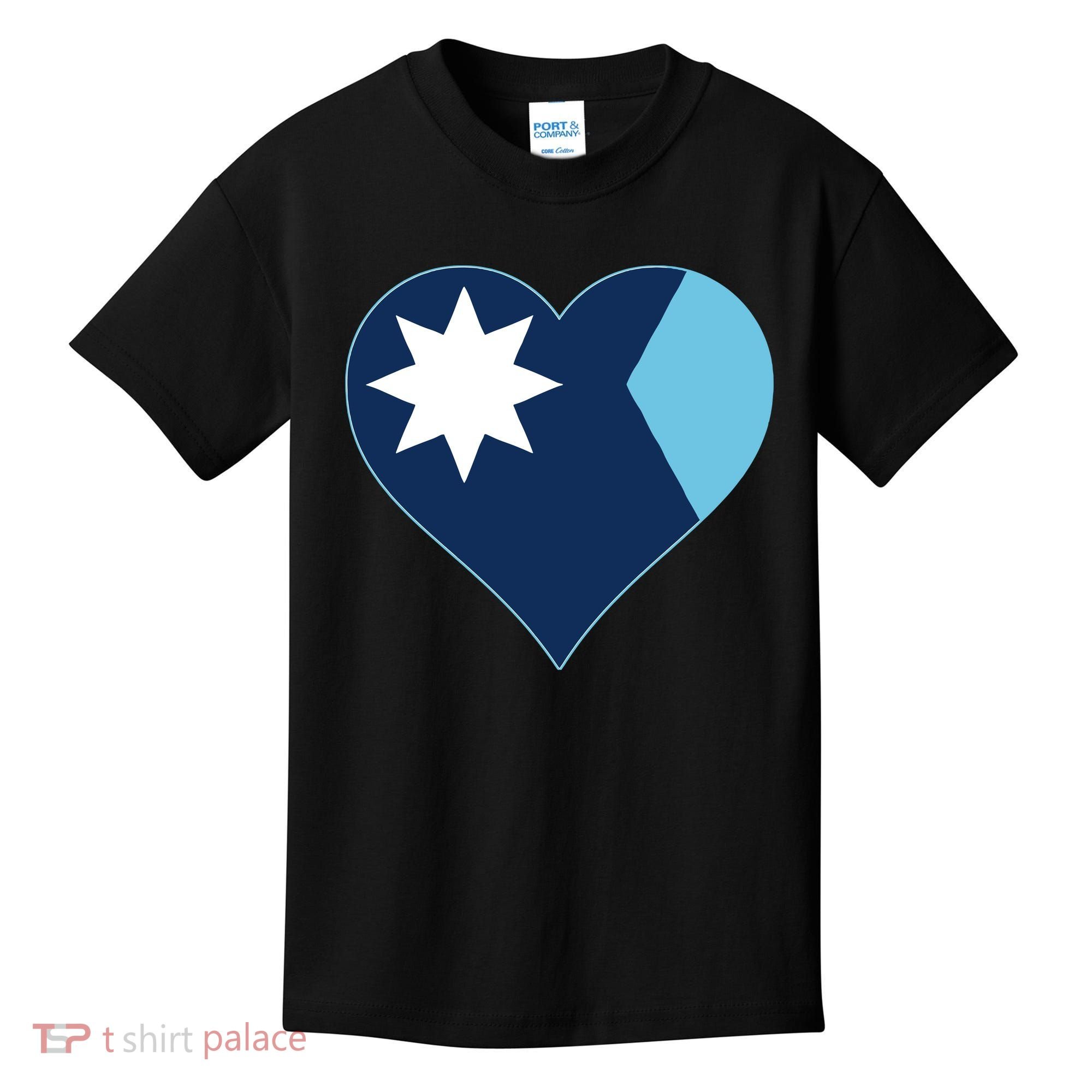 New Minnesota Flag Kids T-Shirt