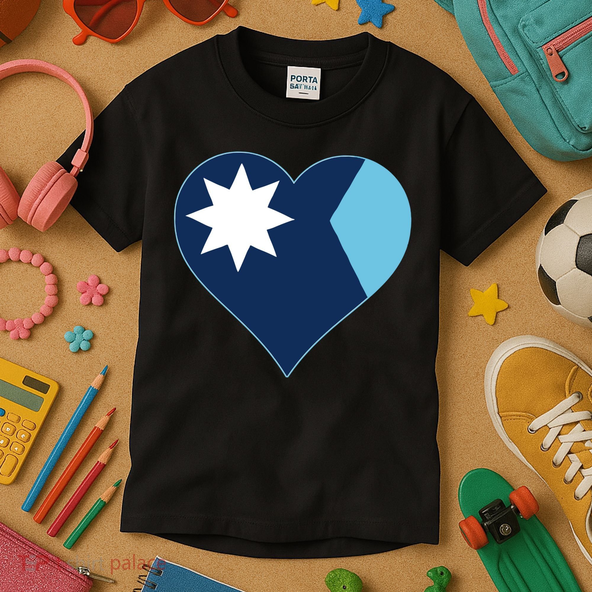 New Minnesota Flag Kids T-Shirt