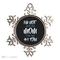 IM Not Just His Mom IM His Number One Fan Ornament thumb 0