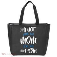 IM Not Just His Mom IM His Number One Fan Tote Bag thumb 0