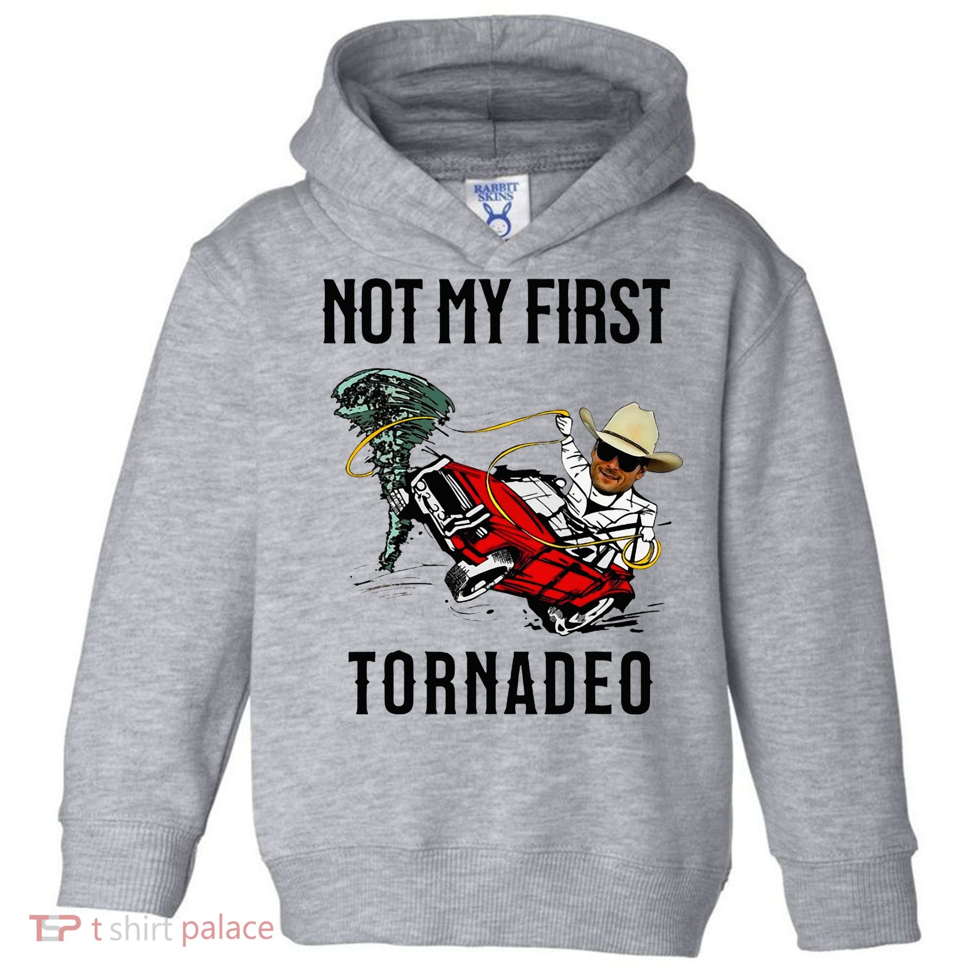 Not My First Tornadeo Not My First Tornado Toddler Hoodie