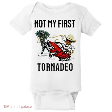 Not My First Tornadeo Not My First Tornado Baby Bodysuit