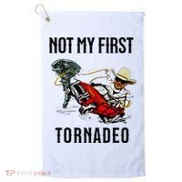 Not My First Tornadeo Not My First Tornado Golf Towel thumb 0