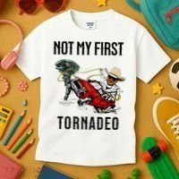 Not My First Tornadeo Not My First Tornado Kids T-Shirt thumb 3