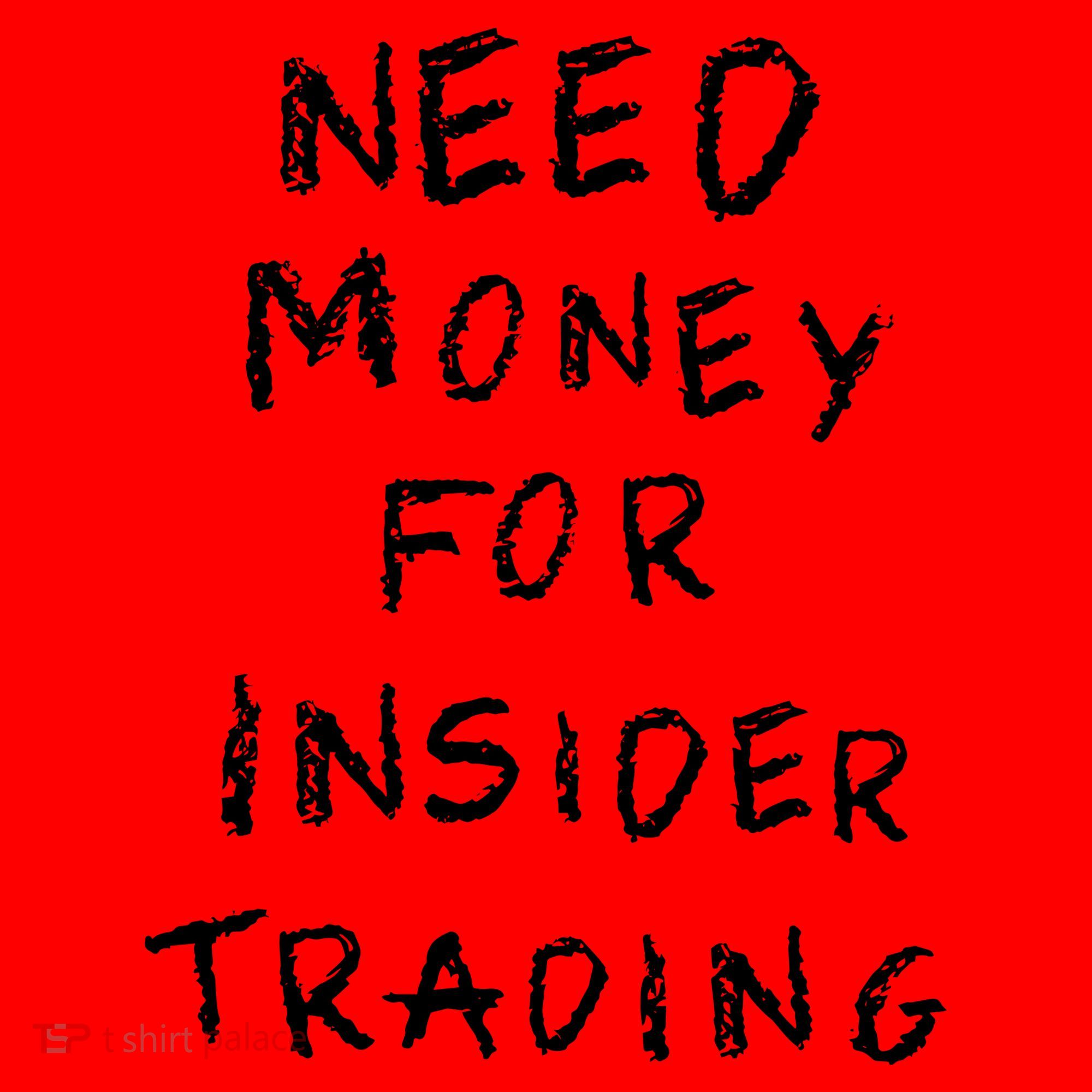 Need Money For Insider Trading Santa Hat