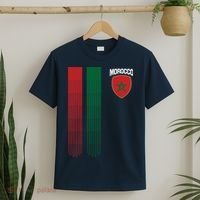 National Morocco Flag Moroccan Football Fan Soccer Team T-Shirt thumb 2
