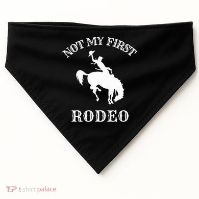 Not My First Rodeo USA-Made Doggie Bandana