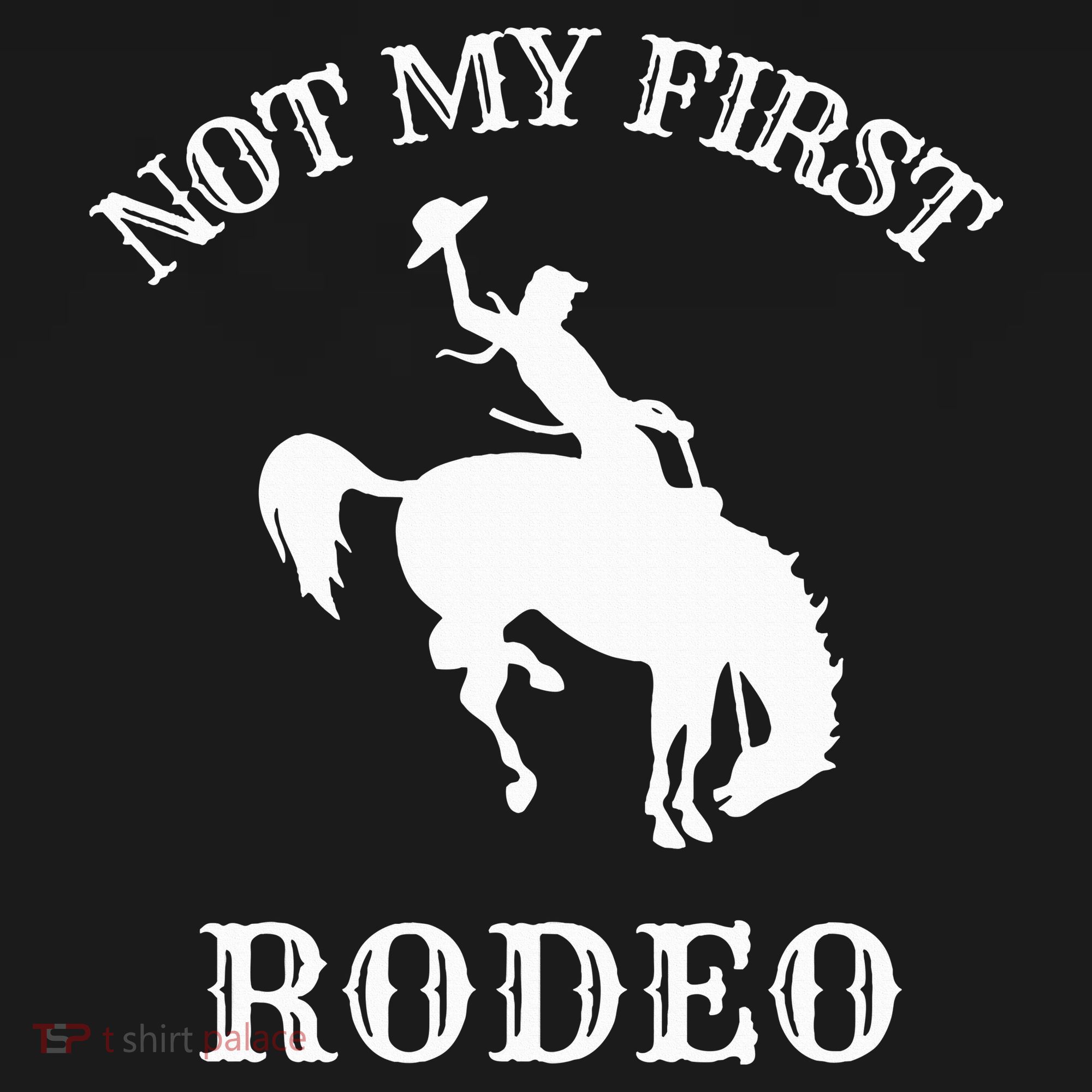 Not My First Rodeo Button