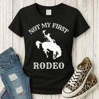 Not My First Rodeo Women's T-Shirt thumb 3