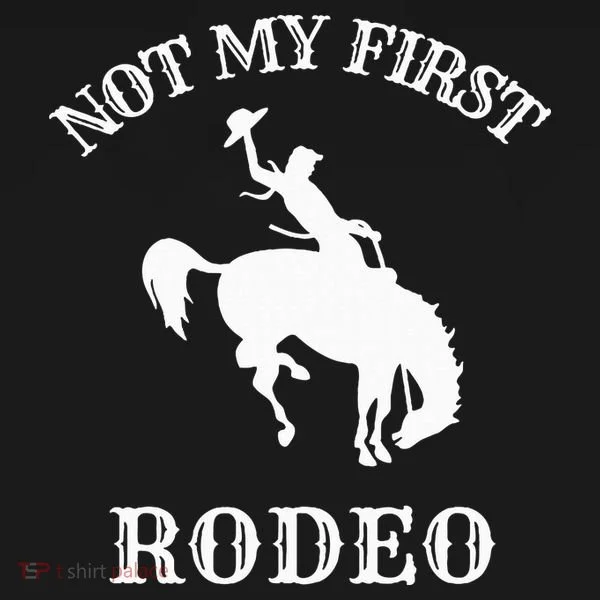 Not My First Rodeo Kids Long Sleeve Shirt