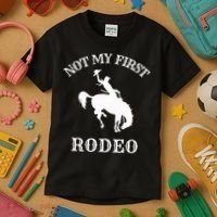 Not My First Rodeo Kids T-Shirt thumb 3