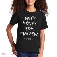 Need Money For Pew Pew Kids T-Shirt thumb 2