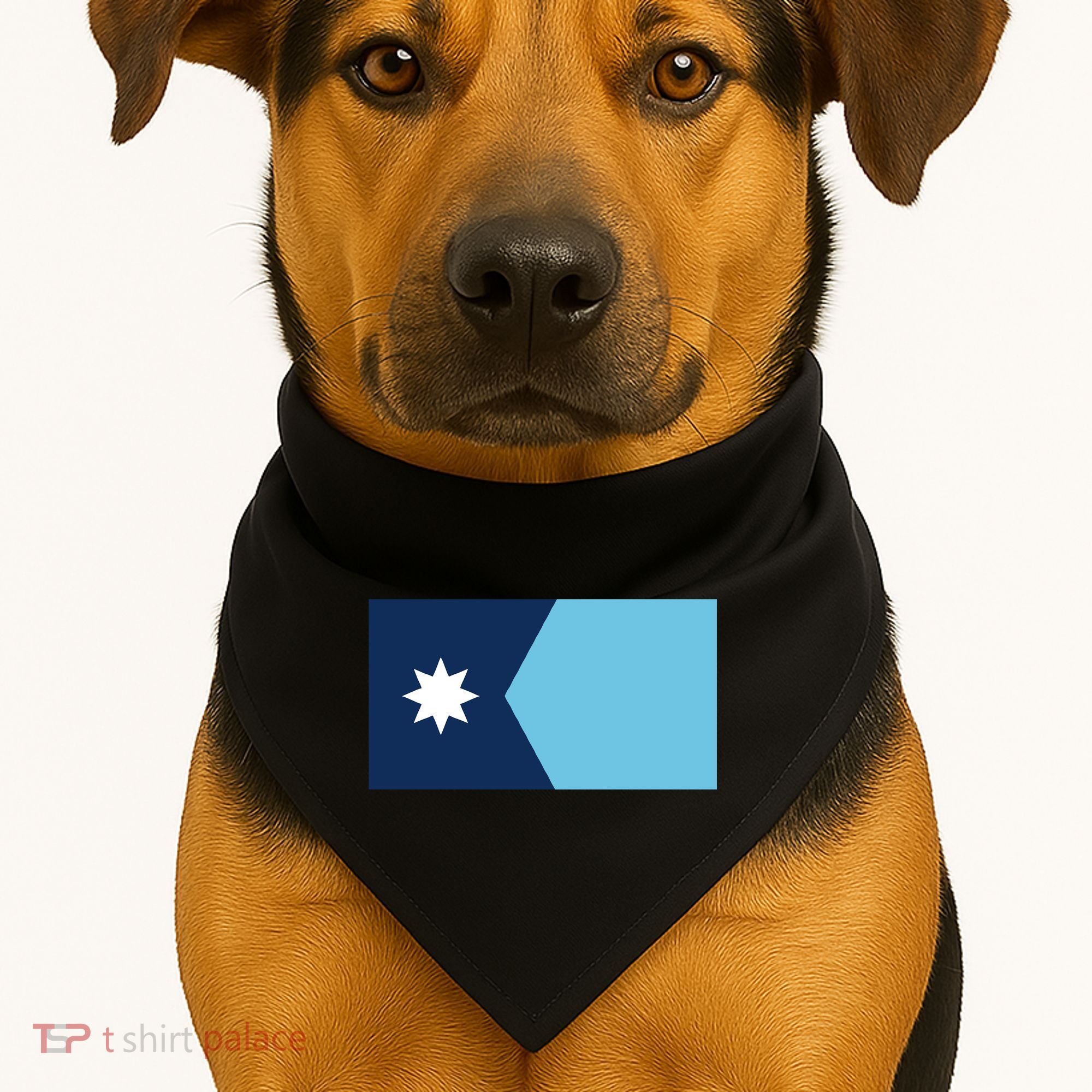 New Minnesota Flag USA-Made Doggie Bandana