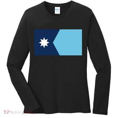 New Minnesota Flag Women's Long Sleeve Shirt