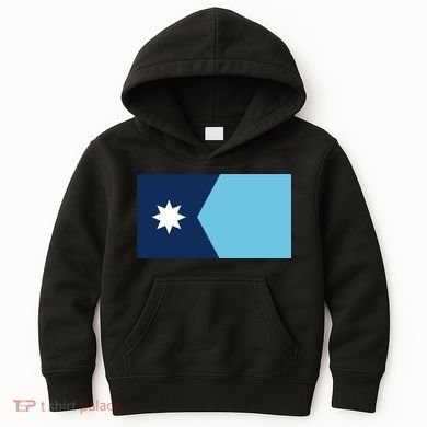 New Minnesota Flag Kids Hoodie