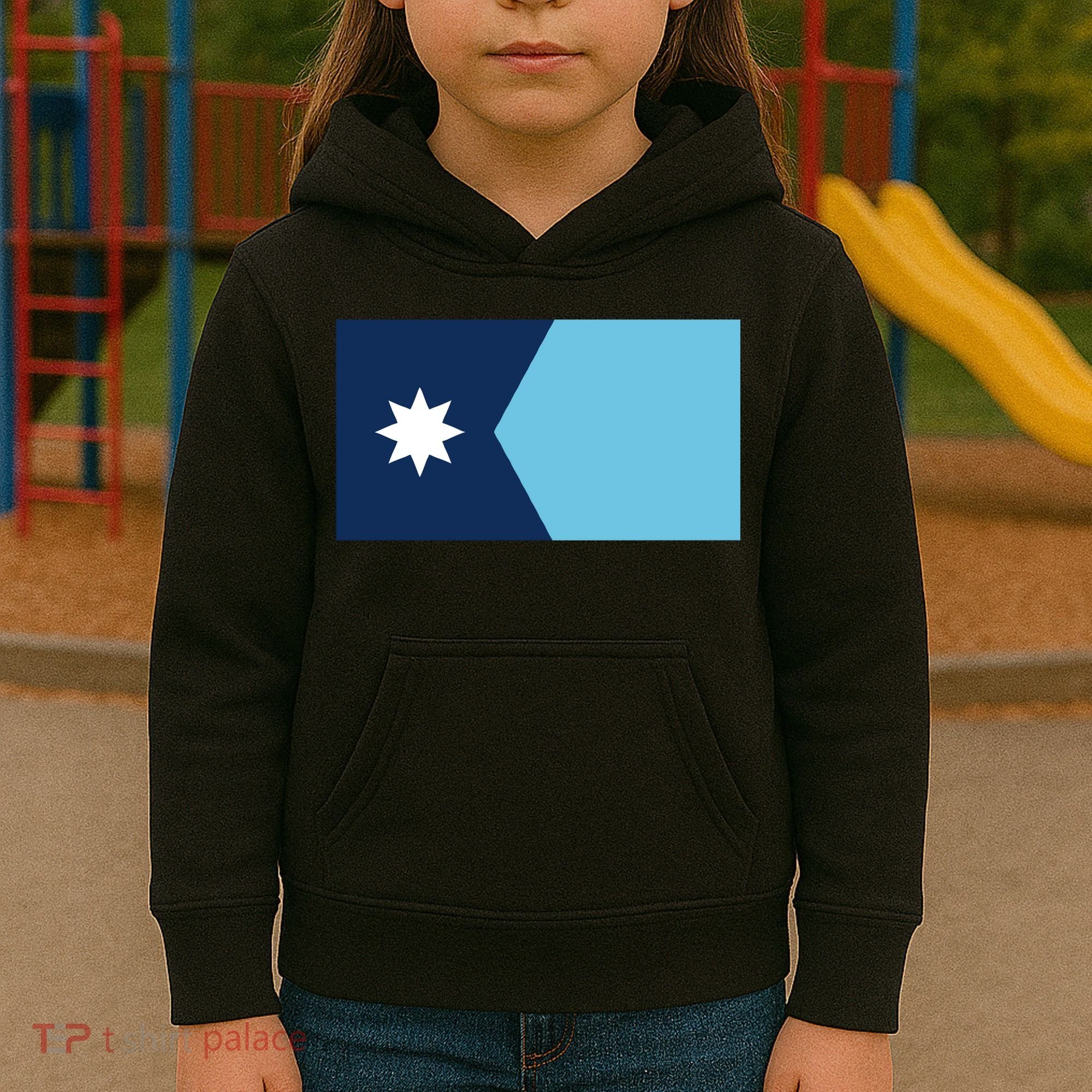 New Minnesota Flag Kids Hoodie