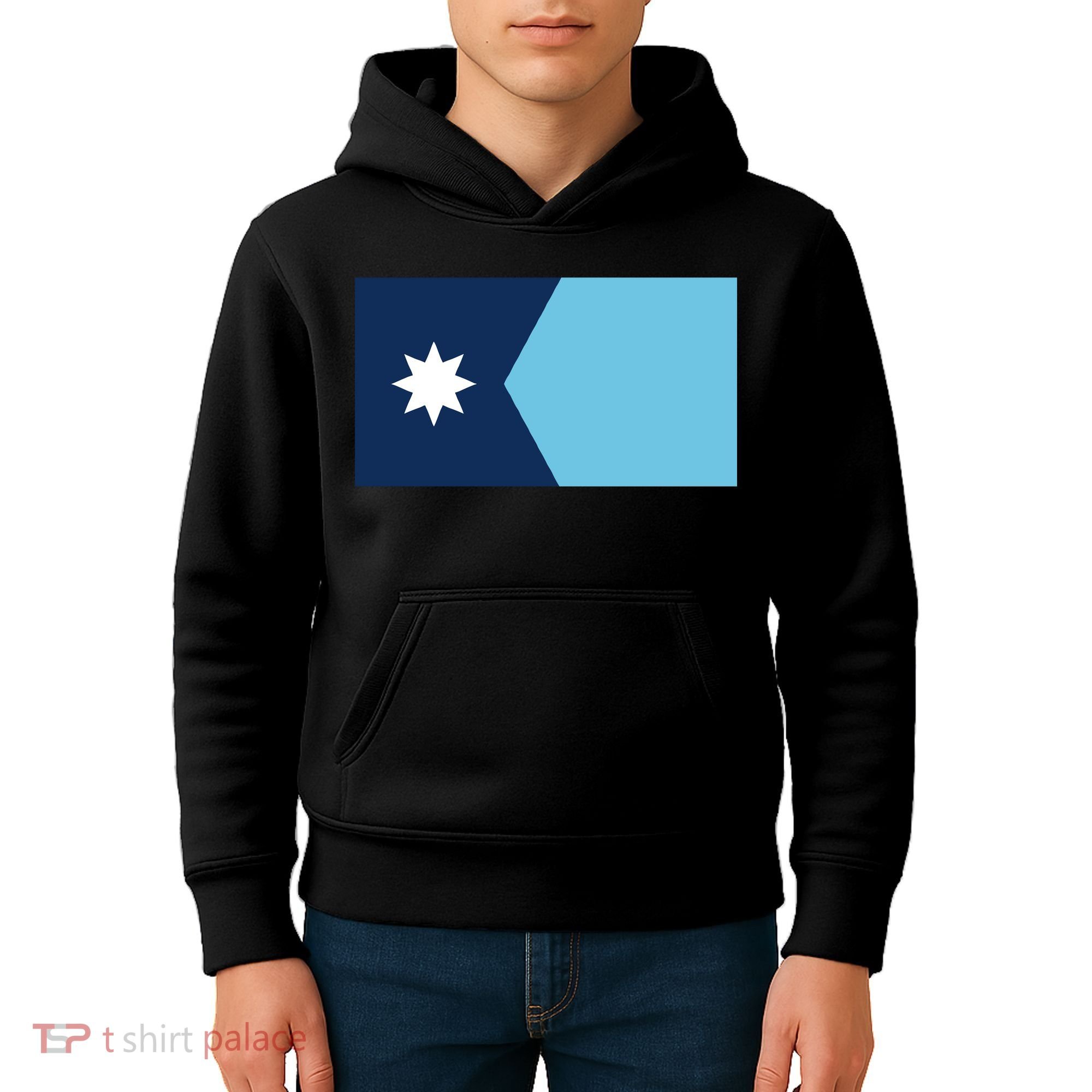 New Minnesota Flag Kids Hoodie