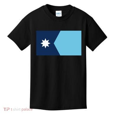 New Minnesota Flag Kids T-Shirt