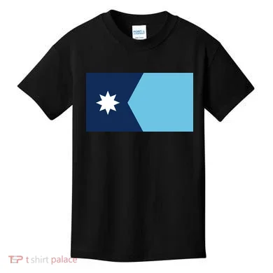 New Minnesota Flag Kids T-Shirt