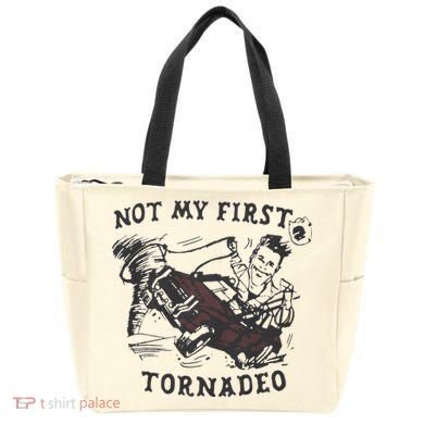 Not My First Tornado Tote Bag