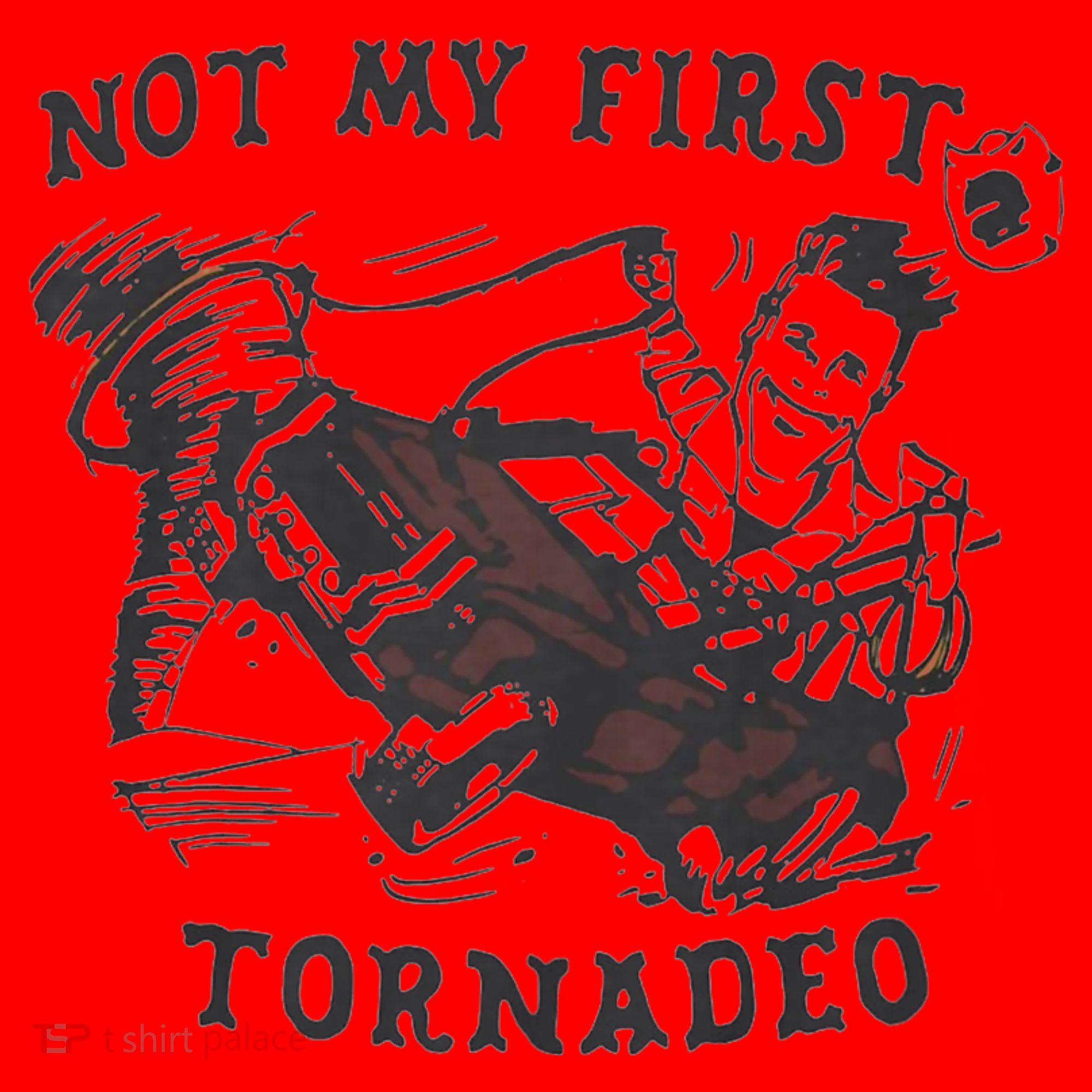 Not My First Tornado Santa Hat