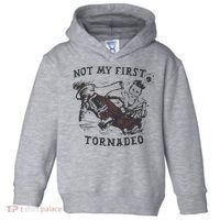 Not My First Tornado Toddler Hoodie thumb 0