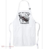 Not My First Tornado Apron thumb 0