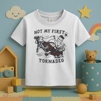 Not My First Tornado Toddler T-Shirt thumb 3