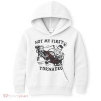 Not My First Tornado Kids Hoodie thumb 0