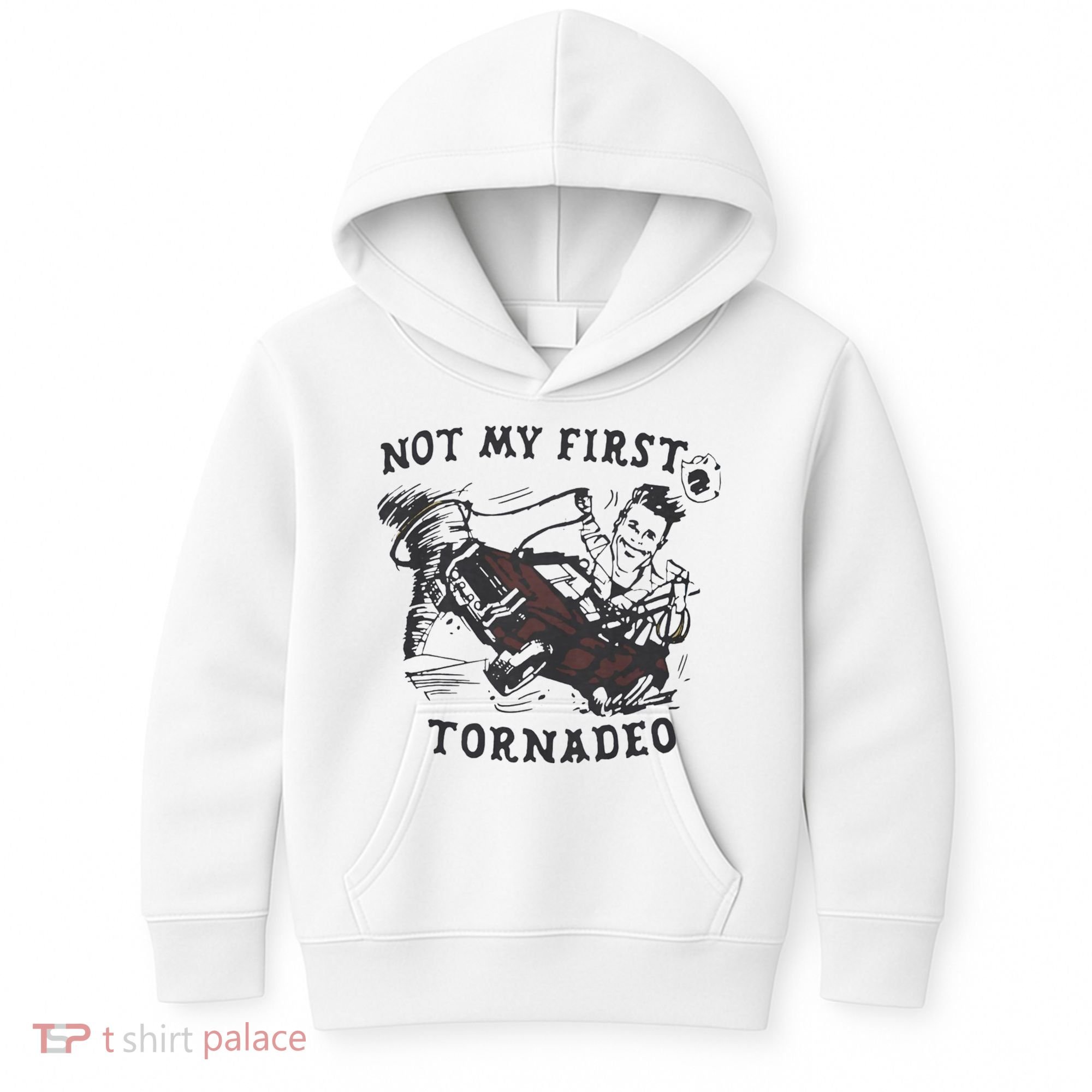 Not My First Tornado Kids Hoodie